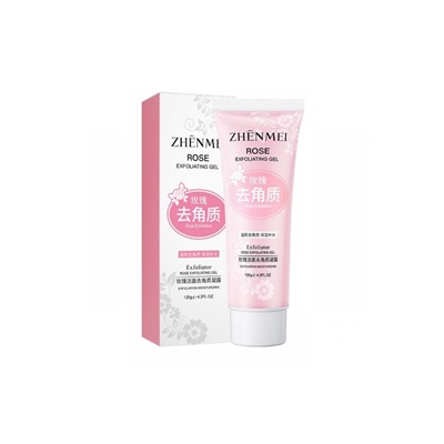 ZHENMEI Отшелушивающий пилинг для лица Rose Exfoliating Gel, 120 гр