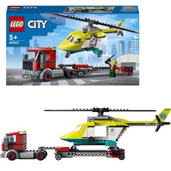 Конструктор LEGO 60343 Город Грузовик для спасательного вертолёта в Самаре