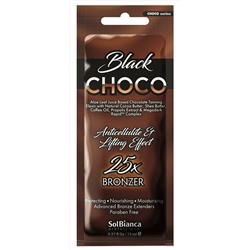 Solbianca крем для загара в солярии choco black с бронзаторами 15 мл