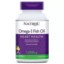Рыбий жир омега-3 1000 мг, 90 капсул