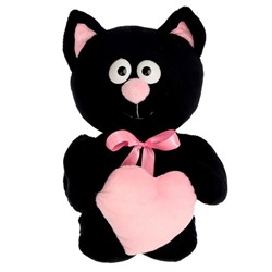 Котик с сердцем черный Princess Love в Самаре