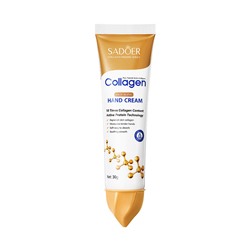 Антивозрастной крем для рук с гидролизованным коллагеном SADOER Collagen Anti-Aging Hand Cream, 30 гр