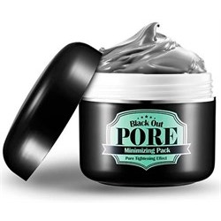 Очищающая маска для лица Secret Key Black Out Pore Minimizing Pack с древесным углем