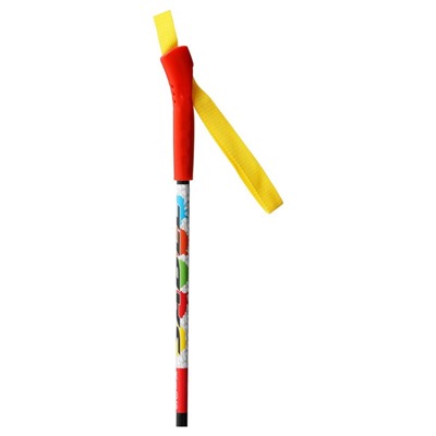 Палки лыжные стеклопластиковые, длина 85 см, цвета МИКС