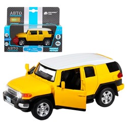 Модель 1:32 Toyota FJ Cruiser,желтый 1251389JB Автопанорама в Самаре