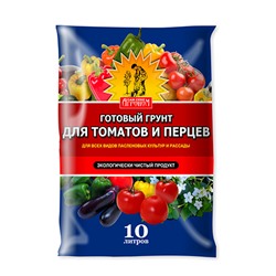 Грунт "САМ СЕБЕ АГРОНОМ" для томатов и перцев 10 л (240)