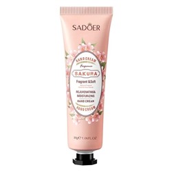 SADOER  Крем для рук SAKURA Цветы Вишни  30г  (SD-55955)