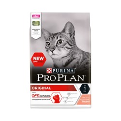 Pro Plan Original Adult Opti Senses для поддержания иммунитета, с лососем