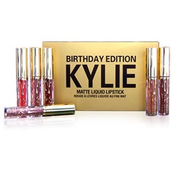 Жидкая помада Kylie Birthday Edition (6шт) 1 упаковка