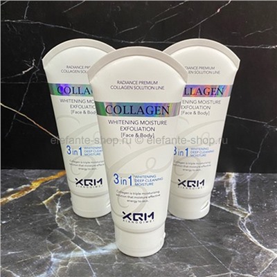 Пилинг-скатка XQM Collagen 3in1  Whitening Deep Cleaning Moisture 100ml (52)