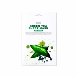 Тканевая маска для лица Tenzero Green Tea Sheet Mask с экстрактом зелёного чая