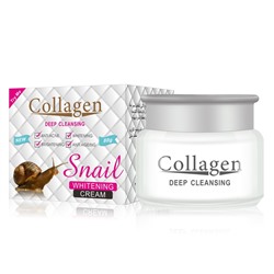 PEI MEI  Крем для лица COLLAGEN SNAIL Отбеливающий с КОЛЛАГЕНОМ и экстрактом УЛИТКИ  80г  (PM-6863)