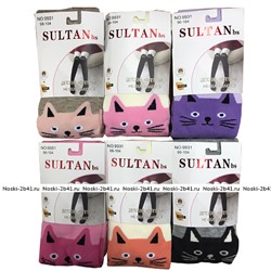 SYLTAN, Колготки для девочек цветные, ароматизированные, хлопок "Кошка" Арт.9931