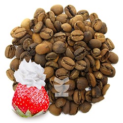Кофе KG Бразилия «Клубника со сливками» (пачка 1 кг)