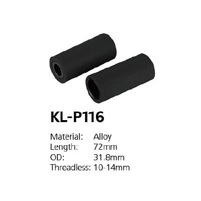 Пеги KENLI задние D-14 мм 72мм /KL-P116/ уп 50/
