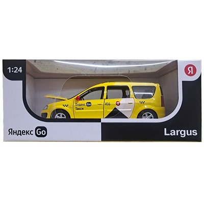 Модель 1:24 LADA LARGUS, цвет желтый 1251481JB Автопанорама в Самаре