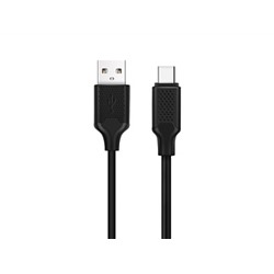 Кабель HARPER BCH-722 Black (USB A - Type-C, 2A)