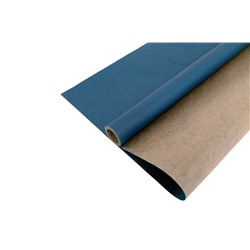 Крафт-бумага вержированная Синяя 40гр. / рулон 0.7*10 м