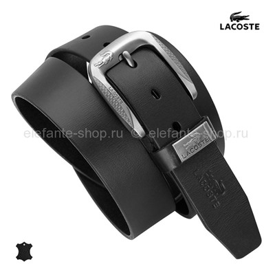 Ремень джинсовый Lacoste Black