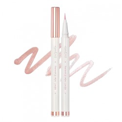 Rom&nd Сияющая подводка для век в розовом оттенке Twinkle Pen Liner 03 Rosy Sparkle