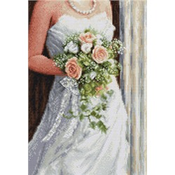 Набор для вышивания LUCA-S арт. BU5023 - Невеста 19х28 см