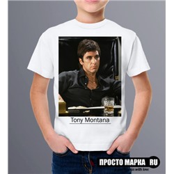 Детская футболка Tony Montana colour photo