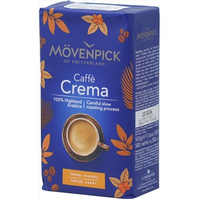 Mövenpick. Caffè Crema (молотый) 500 гр. мягкая упаковка