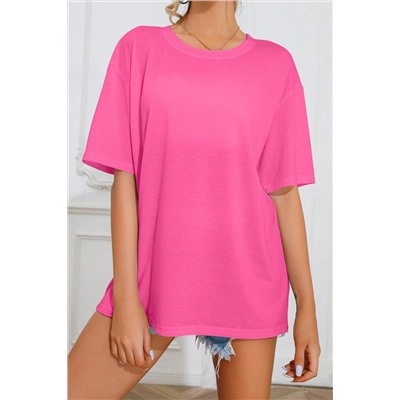 Bright Pink SUNSHINE ON MY MIND Graphic Tee