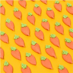 Сахарные фигурки "Морковка", 50г