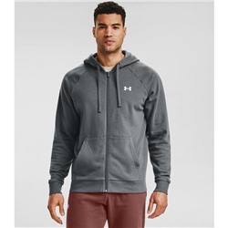 Толстовка мужская, Under Armour Rival Cotton Fz Hoodie, размер 54-56 (1357106-012)