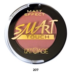 L’atuage Румяна компактные SMART TOUCH №207 розово-персиковый