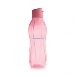 Эко-Бутылка (750 мл) с клапаном розовая