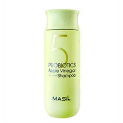 Шампунь для волос Masil Probiotics Apple Vinegar Shampoo150 ml от перхоти с яблочным уксусом