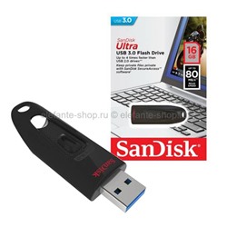 Флеш-накопитель USB 3.0 16GB SanDisk Ultra Black (UM)