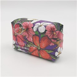 YLJ  Мыло для лица и тела BEAUTY SOAP Парфюмированное ЦВЕТОЧНОЕ  200г  (ТВ-8012)   К12