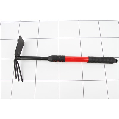 МОТЫЖКА комбинированная, 45 см, прорезиненная черно-красная ручка /60шт