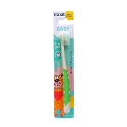 Детская зубная щетка EXXE Baby 2-6 лет, мягкая