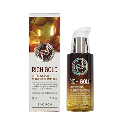 Enough Питательная сыворотка с золотом Rich Gold Intensive Pro Nourishing Ampoule