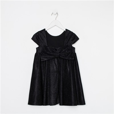 Платье нарядное детское KAFTAN, р. 28 (86-92 см), черный
