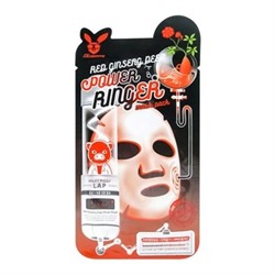 Маска омолаживающая с женьшенем Elizavecca Face Care Red Ginseng Deep Power Ringer Mask Pack, 23мл