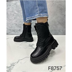 Женские ботинки F8757 черные