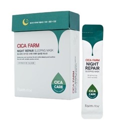 Farmstay Восстанавливающая ночная маска с центеллой азиатской Cica Farm Night Repair Sleeping Mask