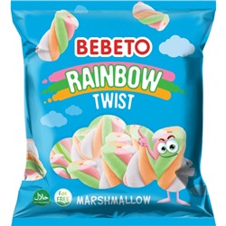 Суфле Bebeto Rainbow Twist со вкусом ванили 135гр