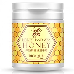 Парафиновая маска-пленка для рук BIOAQUA Honey Hand Wax Mask  (170г.)  2751