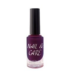 L’atuage Лак для ногтей NAIL & CARE тон 611 баклажан 9мл