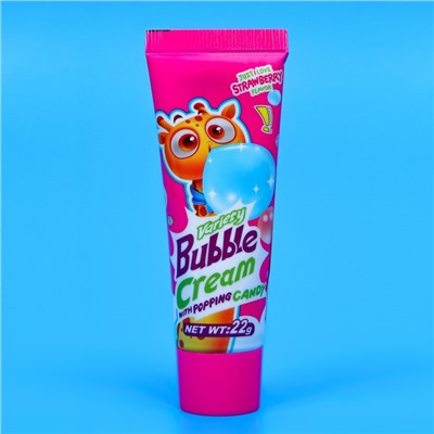 Жевательная резинка "Bubble Cream", с фруктовым вкусом, 22 г