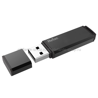 Флеш-накопитель USB 2.0 128GB Netac U351 Black (UM)