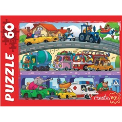 Puzzle   60 элементов "Важный транспорт №9" (П60-3871)