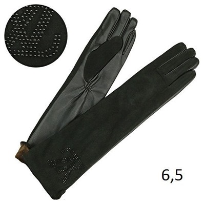 Перчатки женские длинные подкладка плюш 45 см 7