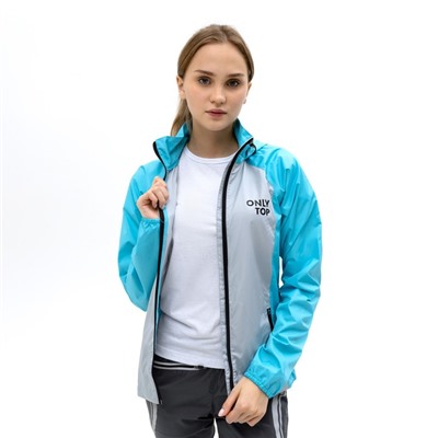 Ветровка ONLYTOP унисекс с сумкой blue, р. 42